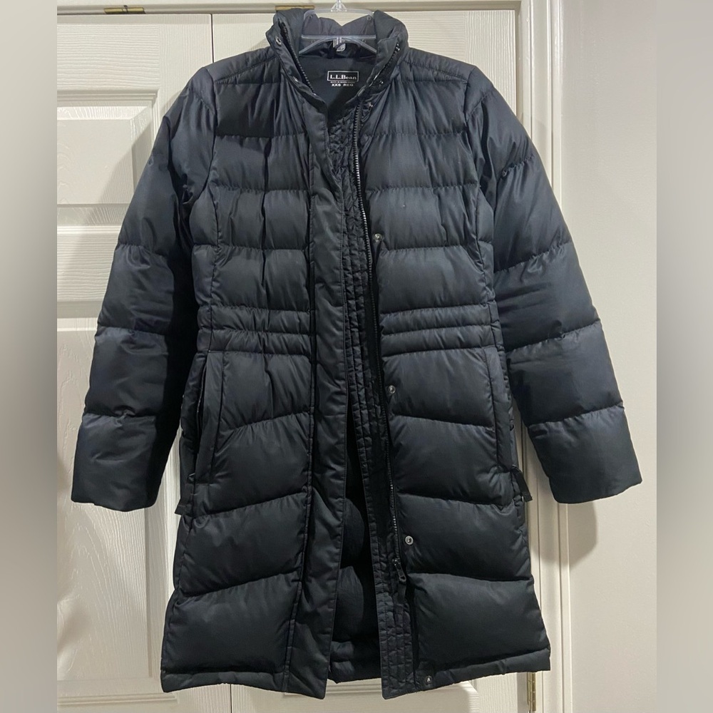 LL Bean Jacket Womens XXS Ultrawarm Down Fill Full Zip Parka Puffer 502433